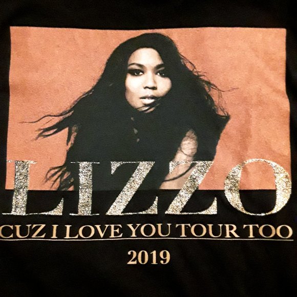 Lizzo 2019 Cuz I Love You Tour Too Tour T Shirt - Picture 2 of 3